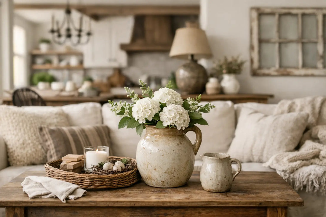 Farmhouse Home Decor with Timeless Character