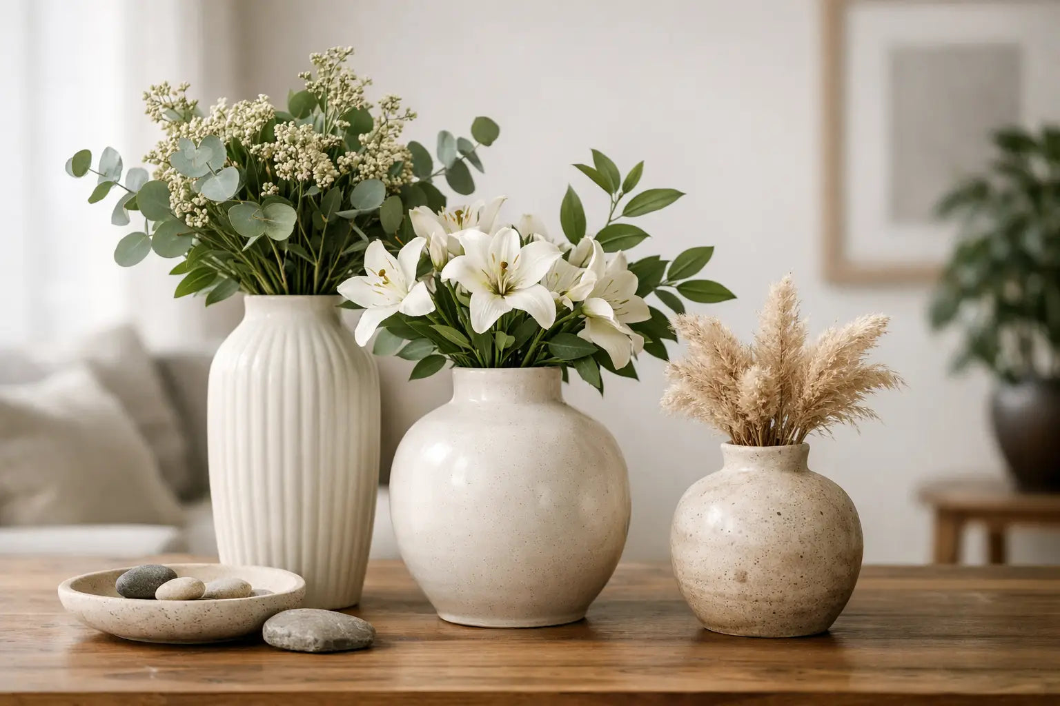 Botanical Ceramic Vase Styling for Timeless Rooms