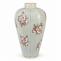 Vintage Floral Ceramic Vase