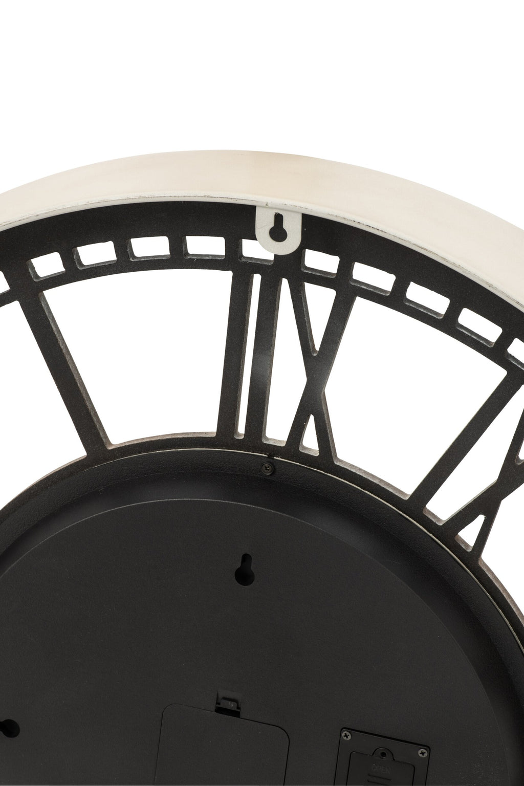 Classic Heritage Clock Coffee Table – Ivory & Antique Gold – detail view 5