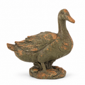 Château Rustic Sitting Duck - Garden Figurine