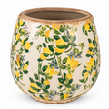 Farmhouse Lemon Ceramic Planter