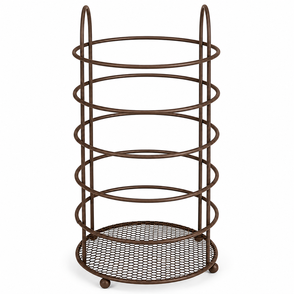 Vintage Farmhouse Iron Cutlery Holder