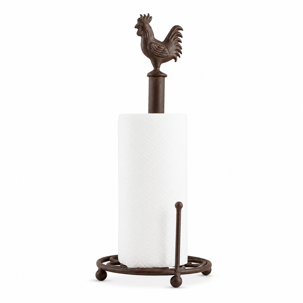 Vintage Iron Countertop Kitchen Roll Holder