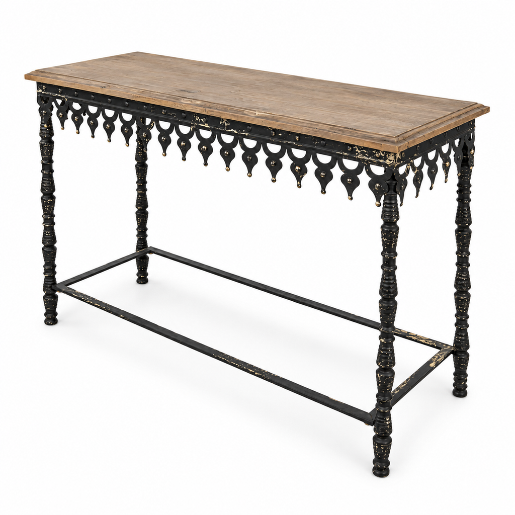 Classic Heritage Manor Console Table – alternative view