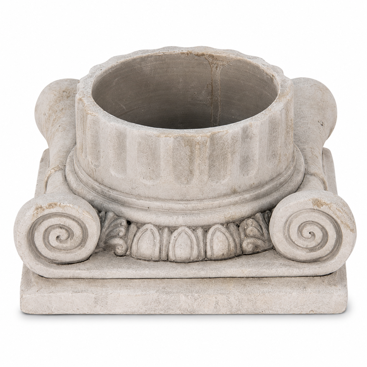 Classic Heritage Ionic Column Stone Plant Pot