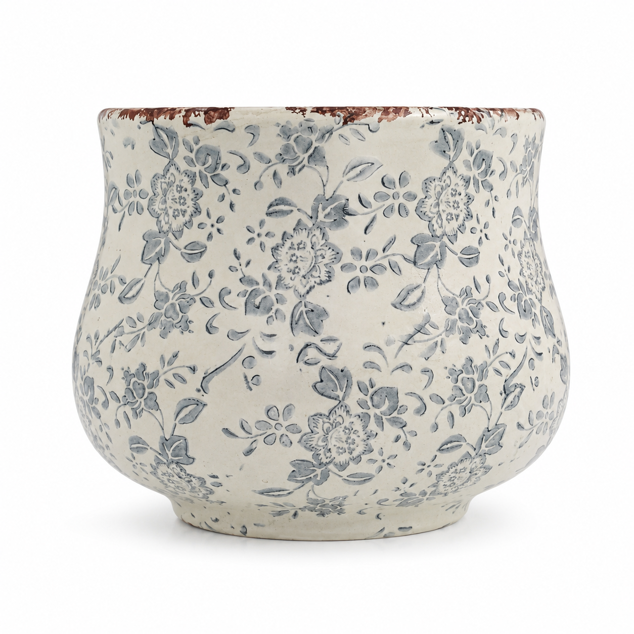Rustic French Cottage Plant Pot