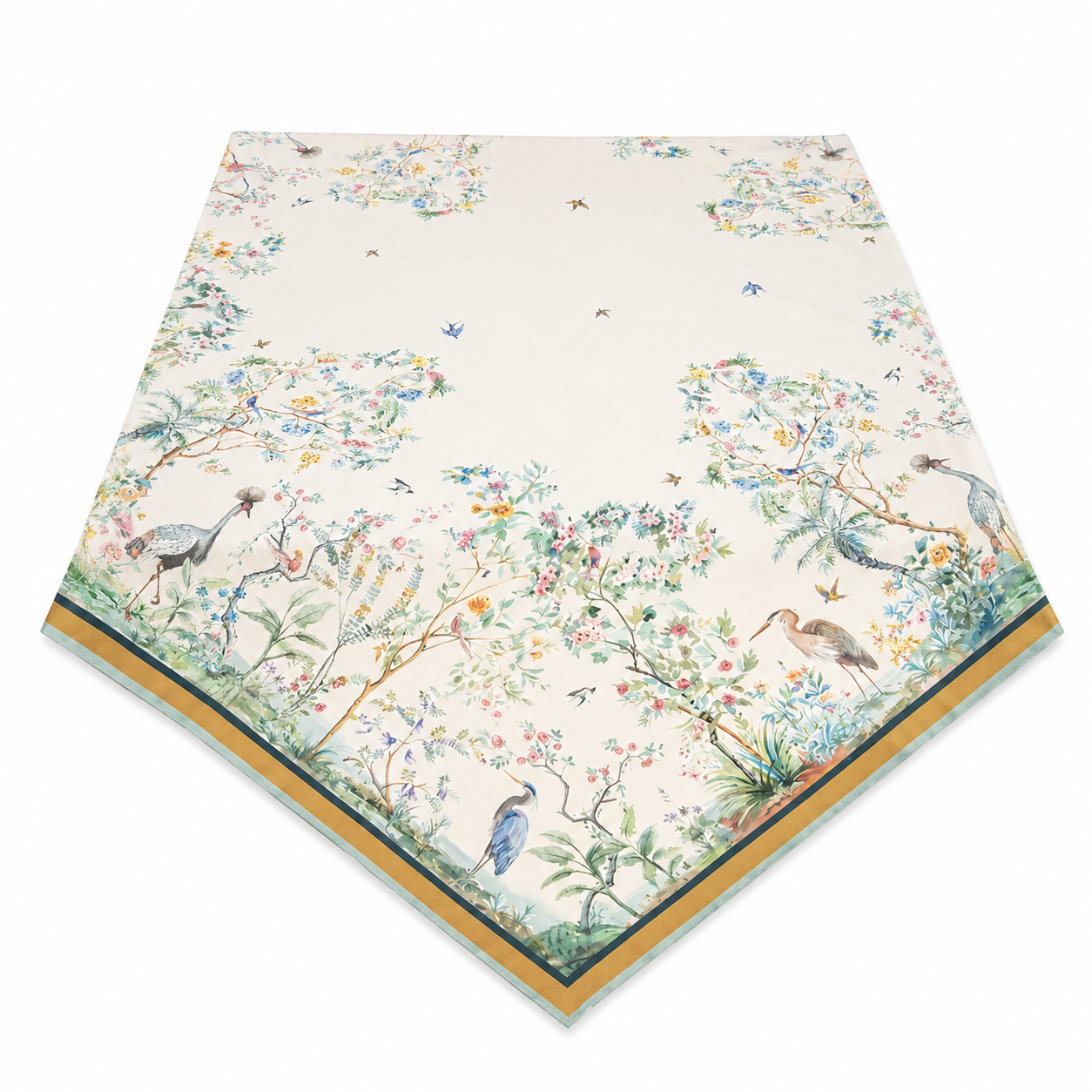 Classic Garden Botanical Tablecloth