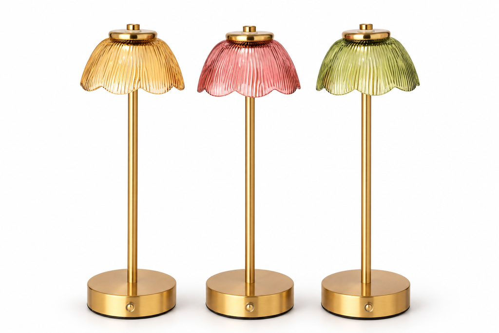 Blume Floral Rechargeable LED Table Lamp