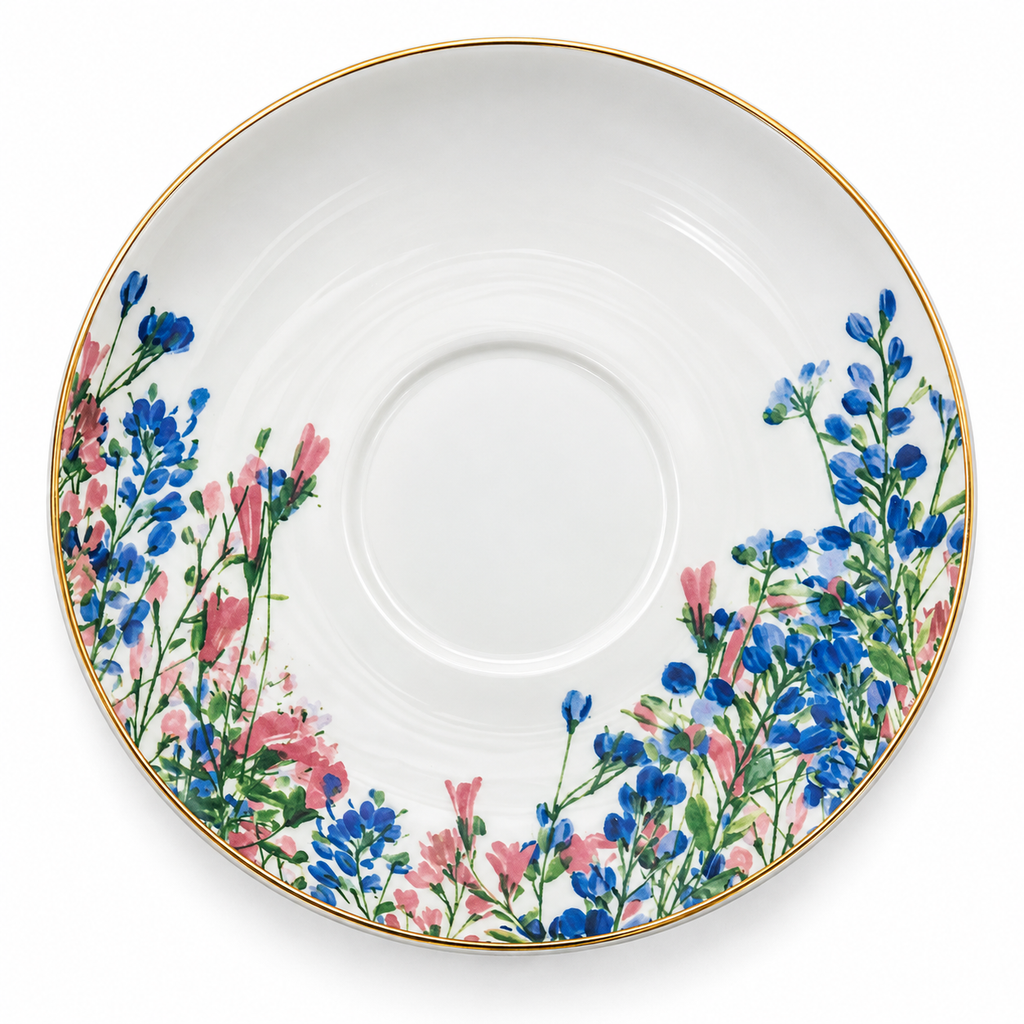 Floral Porcelain Cup and Saucer 250 ml – alternative view