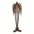 Antique Angel Metal Figurine