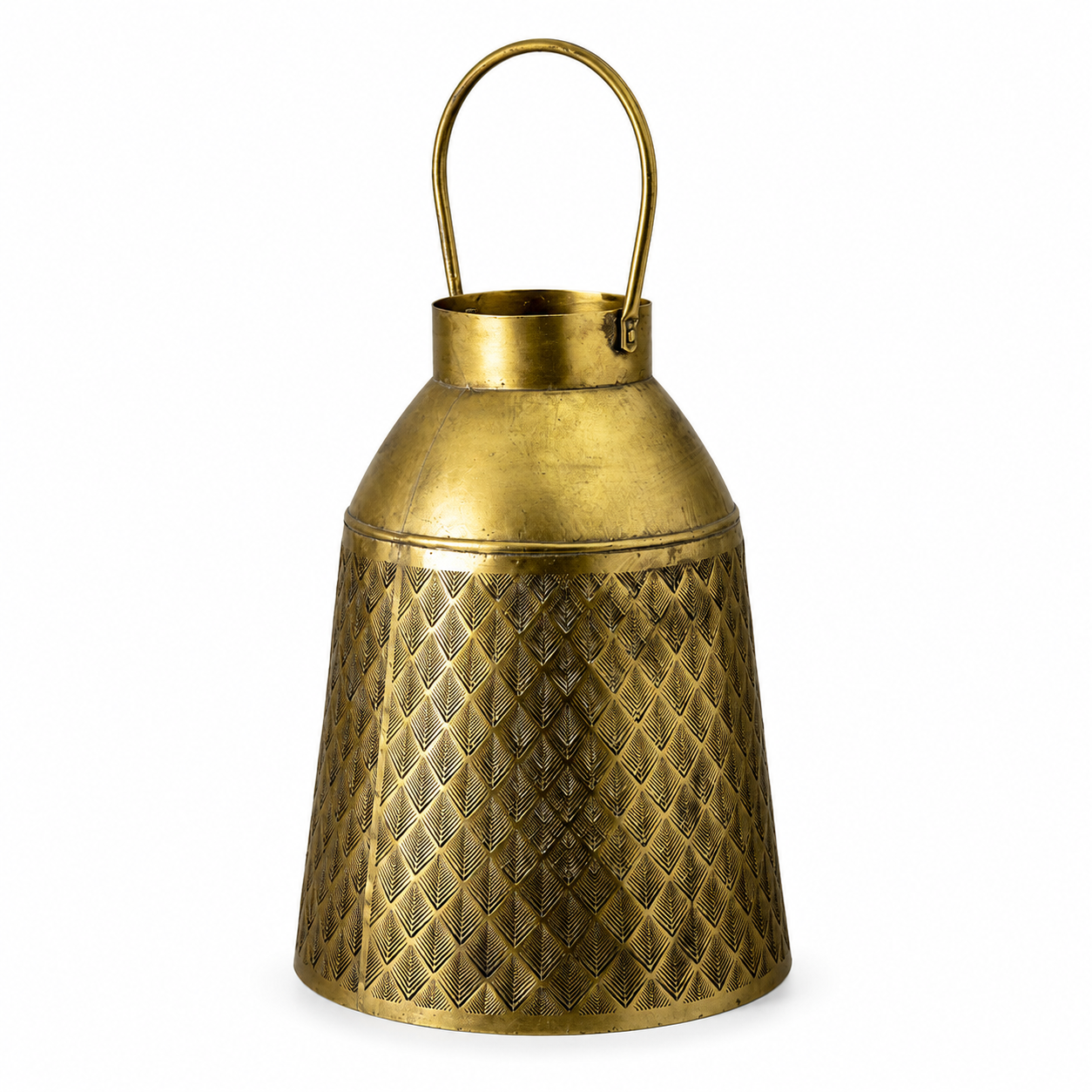 Vintage Copper Iron Decorative Bucket