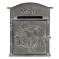 Rustic French Cottage Wall Mailbox